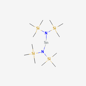 Chemical structure of BIS[BIS(TRIMETHYLSILYL)AMINO]TIN II