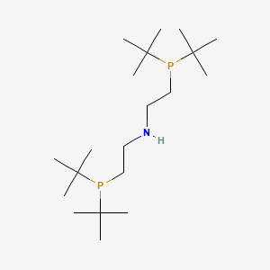 Chemical structure of Bis[2-(DI-T-butylphosphino)ethyl]amine