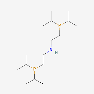 Chemical structure of Bis[2-(diisopropylphosphino)ethyl]amine