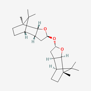 Chemical structure of (-)-MBF-OH dimer