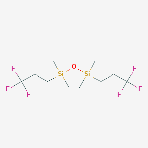Chemical structure of BIS(TRIFLUOROPROPYL)TETRAMETHYLDISILOXANE