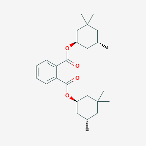 Chemical structure of Bis(trans-3,3,5-trimethylcyclohexyl) Phthalate