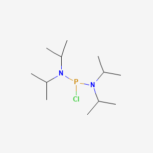 Chemical structure of Bis(diisopropylamino)chlorophosphine