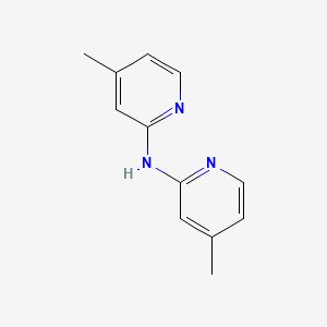 Chemical structure of Bis(4-methylpyridin-2-yl)amine