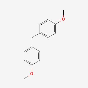 Chemical structure of Bis(4-methoxyphenyl)methane