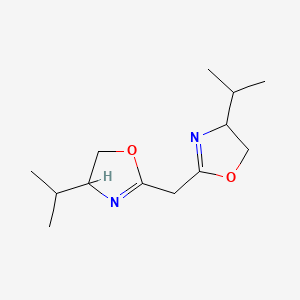 Chemical structure of Bis(4-isopropyl-4,5-dihydrooxazol-2-yl)methane