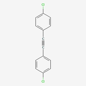 Chemical structure of Bis(4-Chlorophenyl)Acetylene