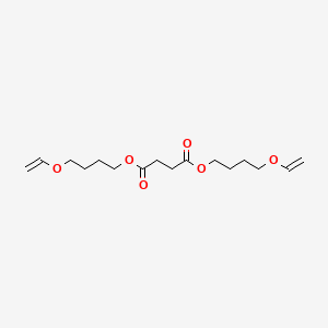 Chemical structure of Bis(4-(vinyloxy)butyl) succinate