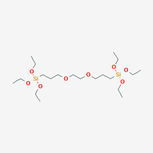 Chemical structure of BIS(3-TRIETHOXYSILYLPROPYL)POLYETHYLENE OXIDE(25-30EO)