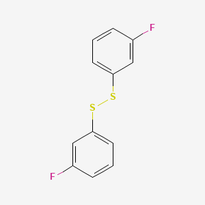 Chemical structure of Bis(3-fluorophenyl)disulfide