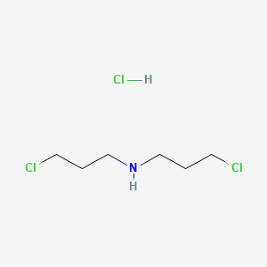 Chemical structure of Bis(3-chloropropyl)amine hydrochloride