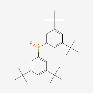 Chemical structure of Bis(3,5-di-tert-butylphenyl)phosphine oxide