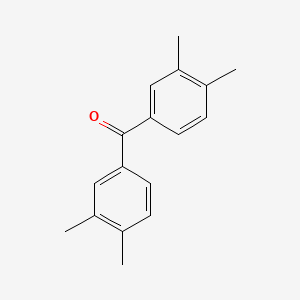 Chemical structure of Bis(3,4-dimethylphenyl)methanone