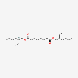Chemical structure of Bis(2-ethylhexyl) Suberate