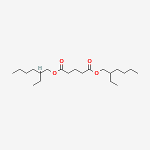 Chemical structure of Bis(2-ethylhexyl) glutarate
