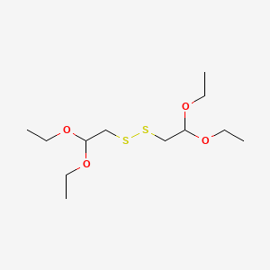 Chemical structure of Bis(2,2-diethoxyethyl) Disulfide