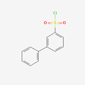 Chemical structure of Biphenyl-3-sulfonyl chloride