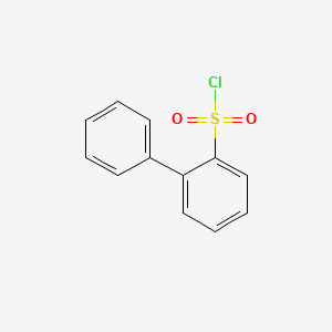 Chemical structure of Biphenyl-2-sulfonyl chloride