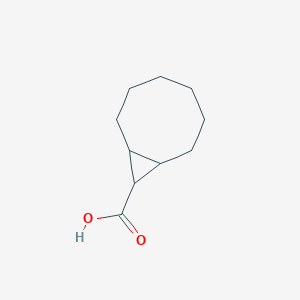 Chemical structure of bicyclo[6.1.0]nonane-9-carboxylic acid