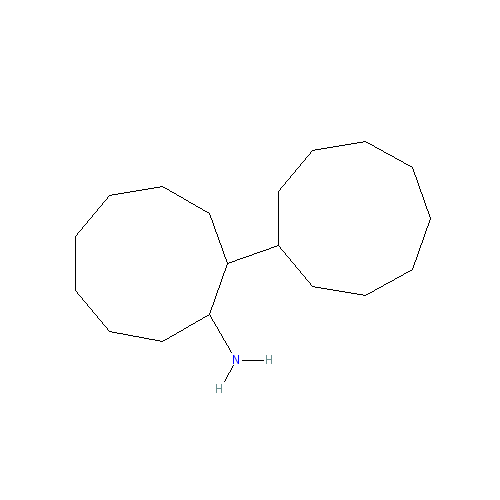 Chemical structure of bicyclo[6.1.0]nonan-9-amine hydrochloride
