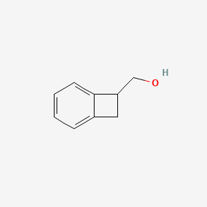 Chemical structure of Bicyclo[4.2.0]octa-1,3,5-trien-7-ylmethanol