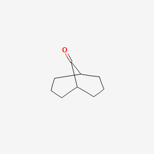 Chemical structure of BICYCLO[3.3.1]NONAN-9-ONE