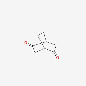 Chemical structure of Bicyclo[2.2.2]octane-2,5-dione