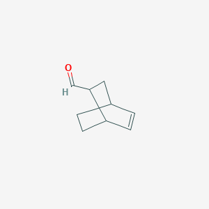 Chemical structure of Bicyclo[2.2.2]oct-5-ene-2-carboxaldehyde