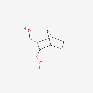 Chemical structure of Bicyclo[2.2.1]heptane-2,3-dimethanol