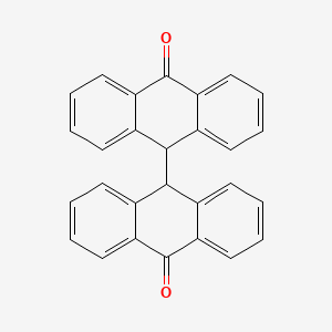 Chemical structure of Dianthrone