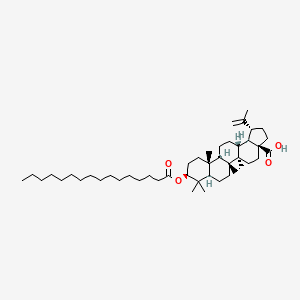 Chemical structure of Betulinic acid palmitate