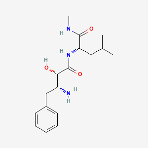 Chemical structure of Bestatin-amido-Me