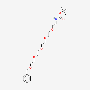 Chemical structure of Benzyl-PEG5-NHBoc