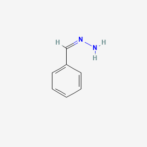 Chemical structure of Benzylidenehydrazine
