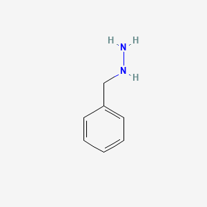 Chemical structure of Benzylhydrazine