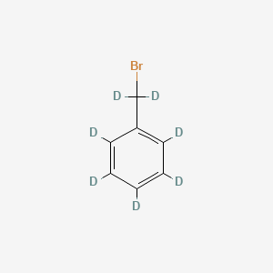 Chemical structure of Benzyl-d7 Bromide