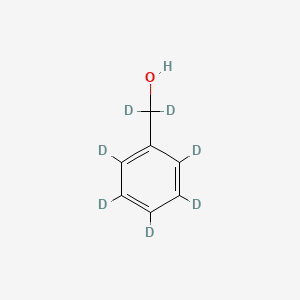 Chemical structure of Benzyl-d7 alcohol
