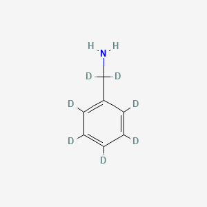Chemical structure of Benzylamine-d7