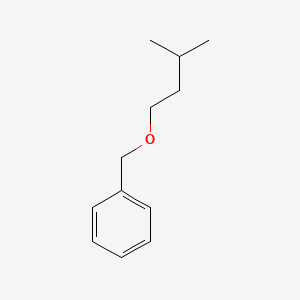 Chemical structure of Benzyl Isoamyl Ether