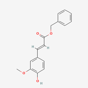 Chemical structure of Benzyl ferulate