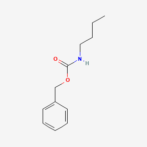 Chemical structure of Benzyl butylcarbamate