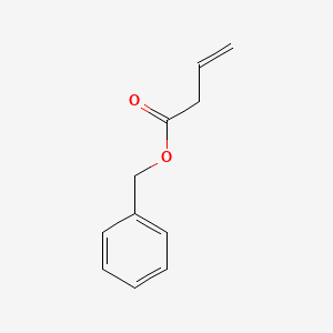 Chemical structure of benzyl but-3-enoate