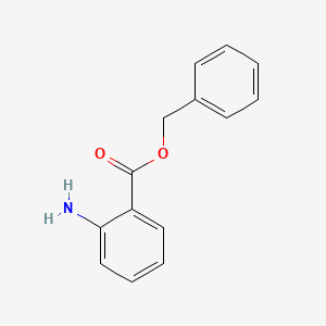 Chemical structure of Benzyl Anthranilate