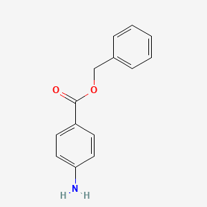 Chemical structure of Benzyl 4-aminobenzoate