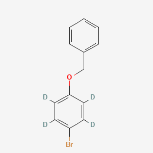 Chemical structure of Benzyl 4-(Bromophenyl)-ether-d4