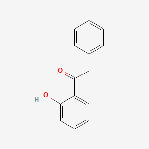 Chemical structure of Benzyl 2-Hydroxyphenyl Ketone