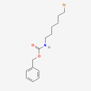 Chemical structure of Benzyl (6-Bromohexyl)carbamate