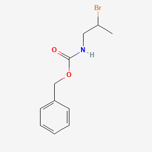 Chemical structure of Benzyl (3-bromopropyl)carbamate