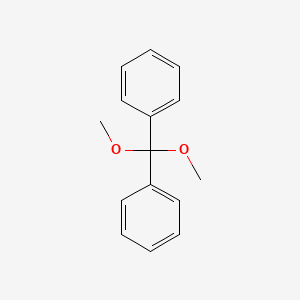 Chemical structure of Benzophenone Dimethylketal