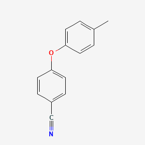 Chemical structure of 4-(4-Methylphenoxy)benzonitrile